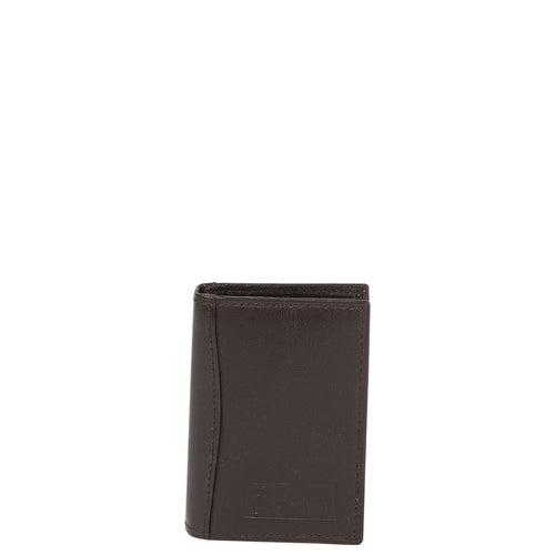 Gabee.com.au-Cobb & Co-FAN LEATHER CARD HOLDER-BROWN-Leather Accessories