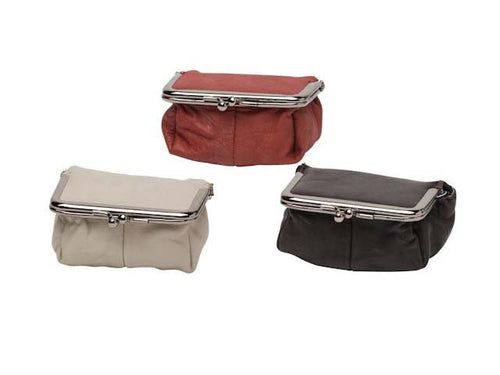 Gabee.com.au-Gabee-LEATHER COIN PURSE HOLDER--Leather Accessories