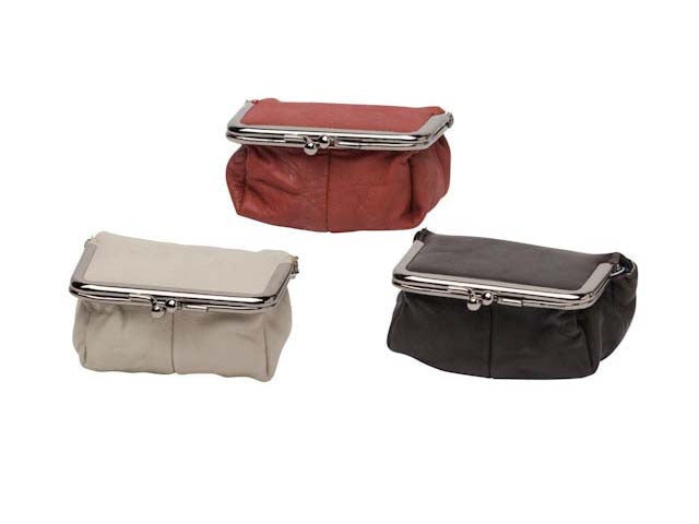 Gabee.com.au-Gabee-LEATHER COIN PURSE HOLDER--Leather Accessories