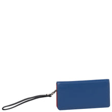 Load image into Gallery viewer, Gabee.com.au-Gabee-JENNA COLOUR ME WRISTLET LEATHER WALLET-BLUE-Womens Wallet - 3
