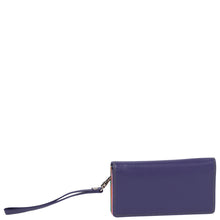 Load image into Gallery viewer, Gabee.com.au-Gabee-JENNA COLOUR ME WRISTLET LEATHER WALLET-PURPLE-Womens Wallet - 4
