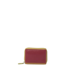 Load image into Gallery viewer, Gabee.com.au-Gabee-MAX ZIP AROUND CREDIT CARD HOLDER-RED-Leather Accessories - 3
