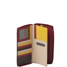 Load image into Gallery viewer, Gabee.com.au-Gabee-ZANE ZIP AROUND LEATHER TRAVEL DOCUMENT WALLET--Womens Wallet - 3
