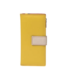 Load image into Gallery viewer, Gabee.com.au-Gabee-TWIGGY SKINNY MINI- LONG LEATHER PUR/ZIP POCKET-TAUPE-Womens Wallet - 3
