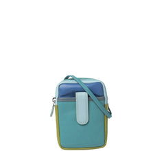 Load image into Gallery viewer, Gabee.com.au-Gabee-JO MINI TRAVEL LEATHER POUCH-TEAL-Travel Wallet - 1
