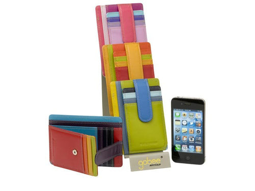 Gabee.com.au-Gabee-MOBILE AND CARD HOLDER--Leather Accessories