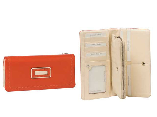 Gabee.com.au-Gabee-TWO TONE WALLET WITH IPHONE LEATHER POCKET--Tech Accessory