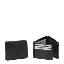 Load image into Gallery viewer, Gabee.com.au-Cobb &amp; co-LEATHER THREE FOLD ZIP WALLET-BLACK-Mens Wallet - 2
