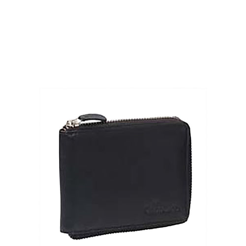 Gabee.com.au-Cobb & co-LEATHER TWO FOLD ZIP WALLET--Mens Wallet - 1