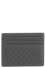 Load image into Gallery viewer, Gabee.com.au-Cobb &amp; Co-DIAMOND LAZER CUT CREDIT CARD HOLDER-GREY-Leather Accessories - 1
