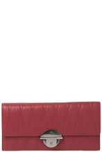 Load image into Gallery viewer, Gabee.com.au-Gabee-PHOENIX STITCH AND LOCK BUCKLE LEATHER WALLET-RED-Womens Wallet - 1
