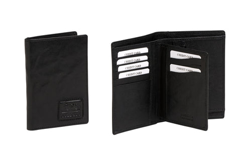 Gabee.com.au-Gabee-WASHED LEATHER SLIM WALLET--Womens Wallet