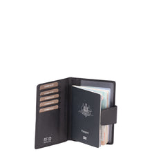Load image into Gallery viewer, Gabee.com.au-Cobb &amp; Co-RFID PASSPORT LEATHER HOLDER-BROWN-Travel Wallet - 3
