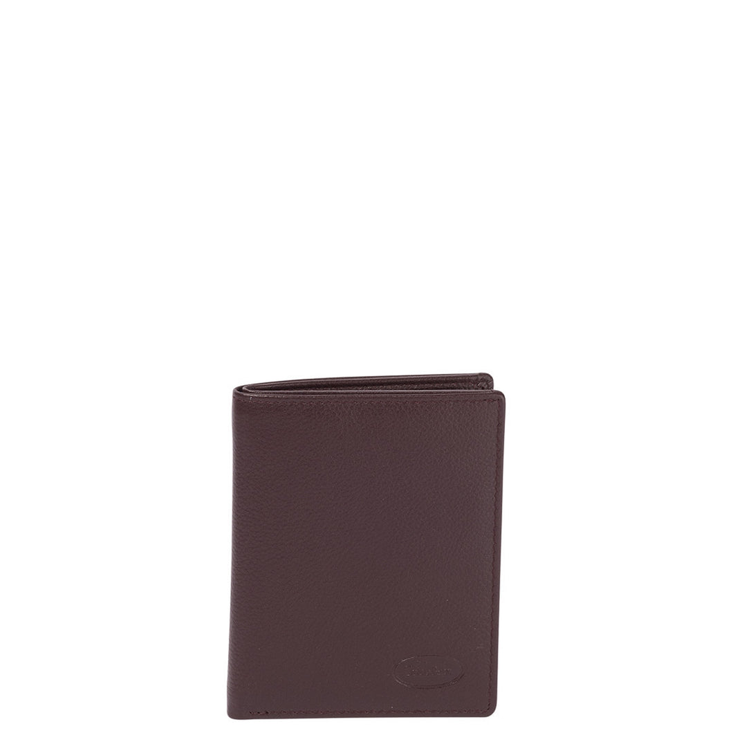 Gabee.com.au-Cobb & Co-RFID SLIM CARD LEATHER WALLET-BURGUNDY-Leather Accessories - 2