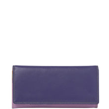 Load image into Gallery viewer, Gabee.com.au-Gabee-JESSICA SLIM LINE LEATHER WALLET-PURPLE-Womens Wallet - 2
