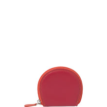 Load image into Gallery viewer, Gabee.com.au-Gabee-MOON LEATHER ZIP AROUND COIN PURSE-RED-Leather Accessories - 4
