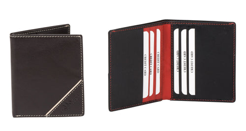 Gabee.com.au-Cobb & co-LEATHER TWO TONE MULTI CARD WALLET--Leather Accessories
