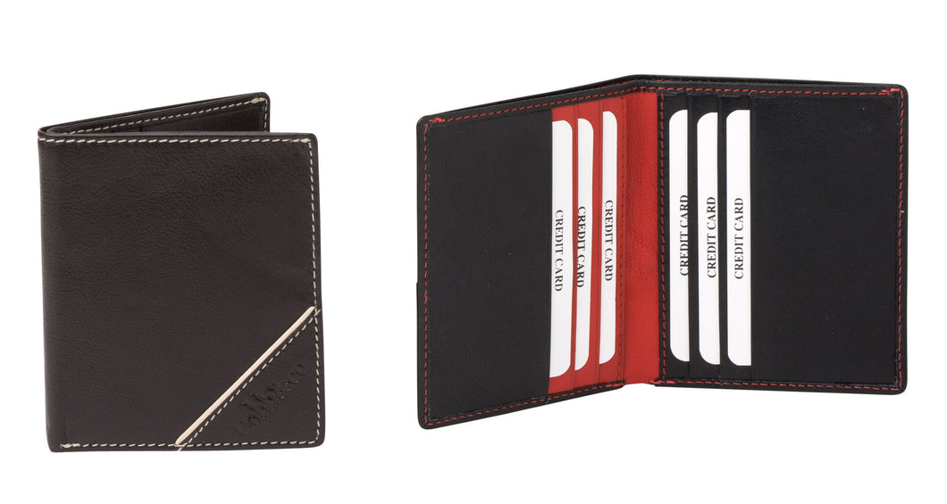 Gabee.com.au-Cobb & co-LEATHER TWO TONE MULTI CARD WALLET--Leather Accessories