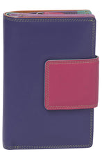 Load image into Gallery viewer, Gabee.com.au-Gabee-SCARLET LEATHER TAB WALLET-PURPLE-Womens Wallet - 3
