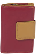 Load image into Gallery viewer, Gabee.com.au-Gabee-SCARLET LEATHER TAB WALLET-RED-Womens Wallet - 1
