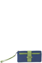 Load image into Gallery viewer, Gabee.com.au-Gabee-KATE OVERSIZED WRISTLET LEATHER WALLET-BLUE-Womens Wallet - 4
