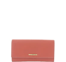 Load image into Gallery viewer, Gabee.com.au-Gabee-DANI LEATHER WALLET-SALMON-Womens Wallet - 2
