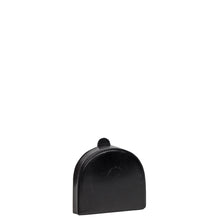 Load image into Gallery viewer, Gabee.com.au-Cobb &amp; Co-LEATHER ROUND COIN PURSE-BLACK-Leather Accessories - 1
