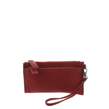 Load image into Gallery viewer, Gabee.com.au-Gabee-HARLEM LEATHER WRISTLET LADIES PURSE-RED-Womens Wallet - 6
