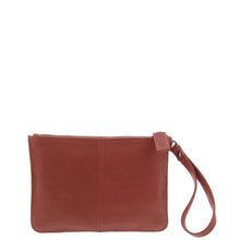 Load image into Gallery viewer, Gabee.com.au-Gabee-QUEENS LEATHER CLUTCH-CORAL-Leather Accessories - 4
