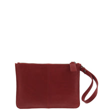 Load image into Gallery viewer, Gabee.com.au-Gabee-QUEENS LEATHER CLUTCH-RED-Leather Accessories - 7
