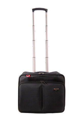 Gabee.com.au-Echolac-LAPTOP WHEEL BAG-BLACK-Onboard Luggage