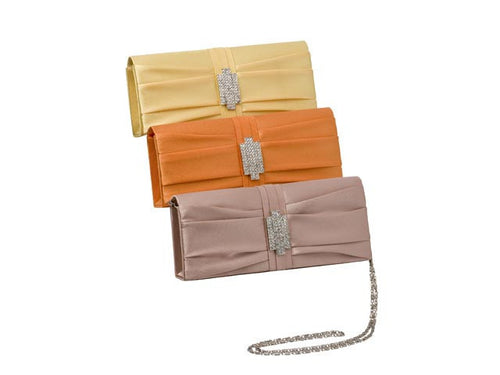 Gabee.com.au-Gabee-ERIN SATIN DIAMANTE BOW CLUTCH--Clutch
