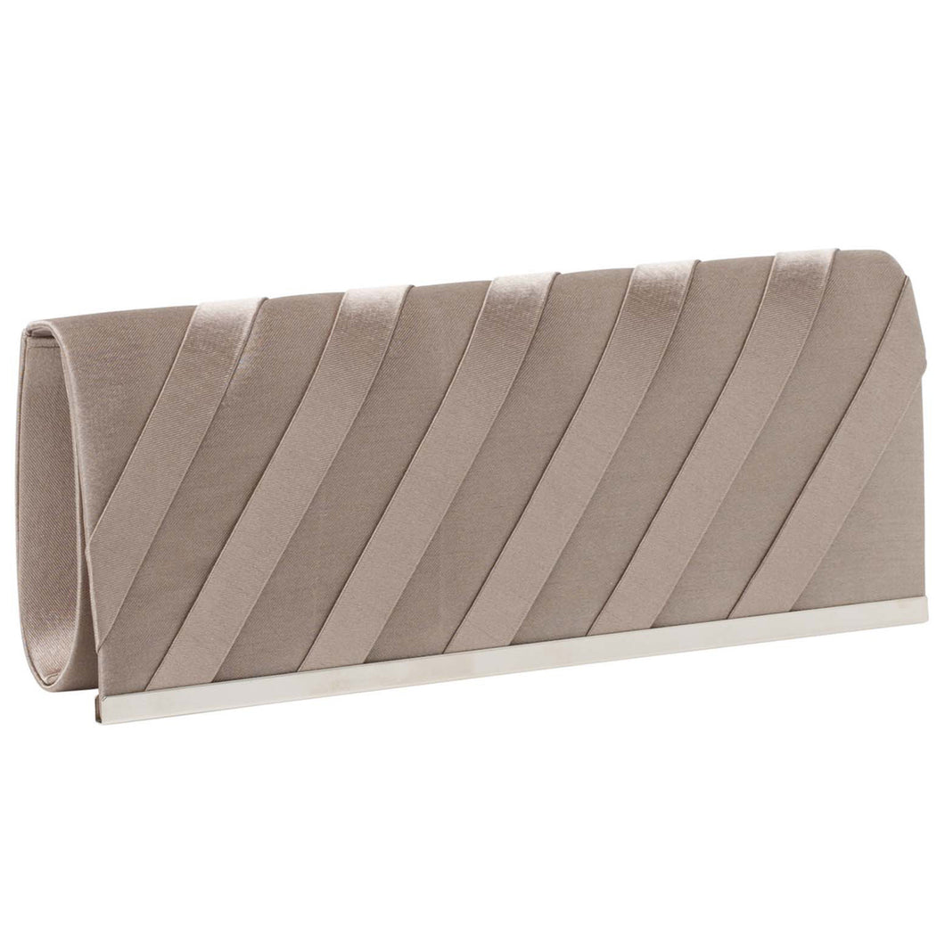Gabee.com.au-Gabee-SHEA RIBBON SATIN CLUTCH--Clutch
