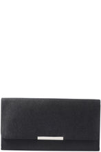 Load image into Gallery viewer, Gabee.com.au-GABEE-LAUREN SATIN CLUTCH-BLACK-Clutch - 2

