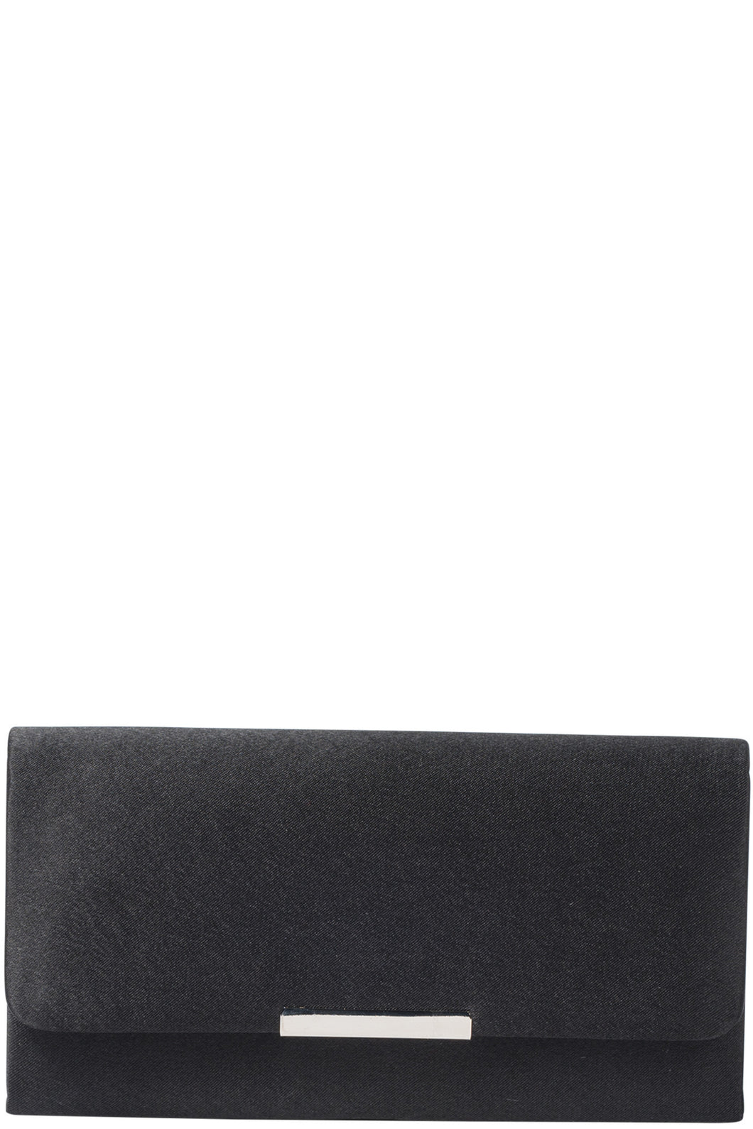 Gabee.com.au-GABEE-LAUREN SATIN CLUTCH-BLACK-Clutch - 2