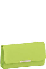Load image into Gallery viewer, Gabee.com.au-GABEE-LAUREN SATIN CLUTCH-LIME-Clutch - 3
