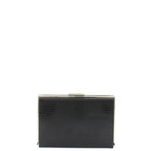 Load image into Gallery viewer, Gabee.com.au-Gabee-MISCHA SNAKE EMBOSS SQUARE FRAME CLUTCH-BLACK-Clutch - 1
