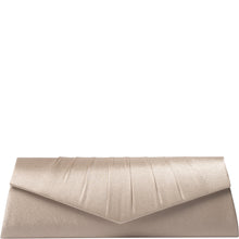 Load image into Gallery viewer, Gabee.com.au-Gabee-GIA SATIN ENVELOPE CLUTCH-NUDE-Clutch - 1
