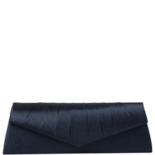 Load image into Gallery viewer, Gabee.com.au-Gabee-GIA SATIN ENVELOPE CLUTCH-NAVY-Clutch - 3
