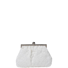 Load image into Gallery viewer, Gabee.com.au-Gabee-PAULINE  SEQUIN CLUTCH-WHITE-Clutch - 1
