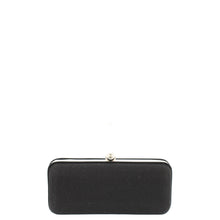 Load image into Gallery viewer, Gabee.com.au-Gabee-PAIGE SPARKLE METAL BOX CLUTCH-BLACK-Clutch - 2
