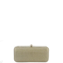 Load image into Gallery viewer, Gabee.com.au-Gabee-PAIGE SPARKLE METAL BOX CLUTCH-GOLD-Clutch - 1
