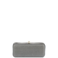 Load image into Gallery viewer, Gabee.com.au-Gabee-PAIGE SPARKLE METAL BOX CLUTCH-STEEL-Clutch - 5

