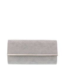 Load image into Gallery viewer, Gabee.com.au-Gabee-NAOMI SNAKE CLUTCH-SMOKE-Clutch - 5
