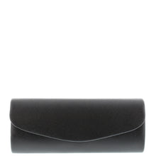 Load image into Gallery viewer, Gabee.com.au-Gabee-FLEUR SAFFIANO CLUTCH-BLACK-Clutch - 2
