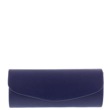 Load image into Gallery viewer, Gabee.com.au-Gabee-FLEUR SAFFIANO CLUTCH-NAVY-Clutch - 5
