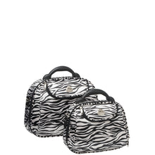 Load image into Gallery viewer, Gabee.com.au-Cobb &amp; Co-KIEV BEAUTY CASE-ZEBRA-Cosmetic Bags - 1
