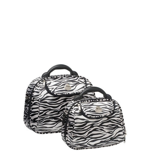 Gabee.com.au-Cobb & Co-KIEV BEAUTY CASE-ZEBRA-Cosmetic Bags - 1