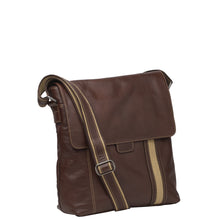 Load image into Gallery viewer, Gabee.com.au-Cobb &amp; Co-MILLER LEATHER SATCHEL-BROWN-Satchel - 1
