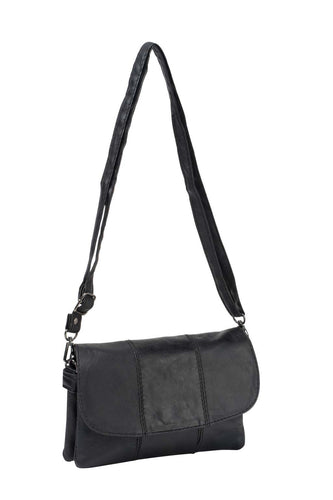 Gabee.com.au-Cobb & Co-ZOE LEATHER CROSSBODY BAG--Crossbody Bag